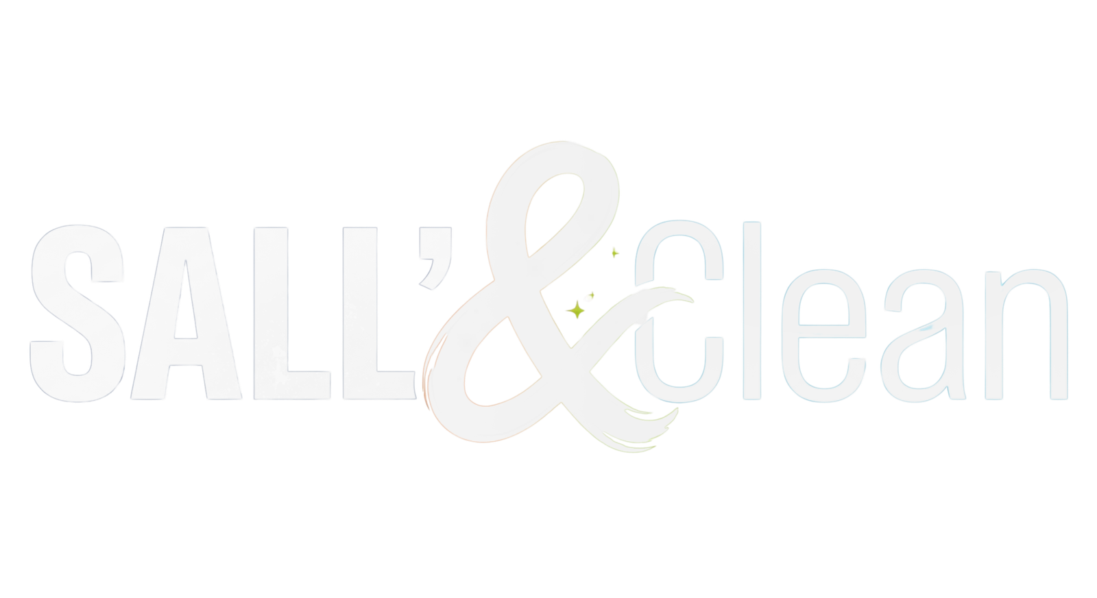 logo sall'&clean blanck